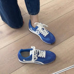 Damen sportliche Sneakers mit atmungsaktiver Mesh-Oberfläche und dämpfender Sohle R&B
