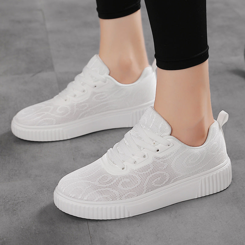 Damen Atmungsaktive und komfortable Sneakers mit rutschfester Sohle