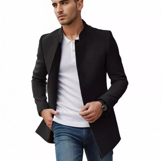 Herren modischer Steppblazer R&B