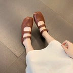 Damen Slingback-Ballerinas mit elegantem Schnallenverschluss und perfekter Passform R&B