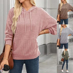 Damen Oversized Kapuzenpullover mit strukturiertem Design R&B