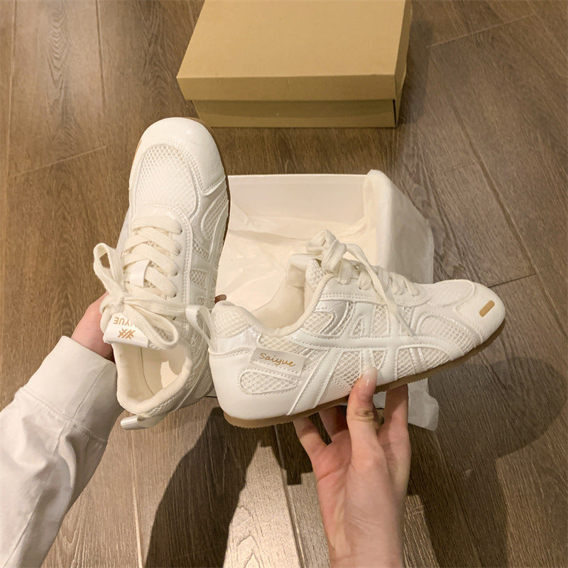 Damen Sportliche Sneakers mit atmungsaktiver Mesh-Oberfläche und stoßdämpfender Sohle R&B