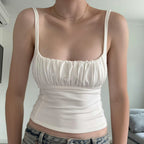 Damen-Bustier-Oberteil mit schmeichelnder Passform und feinen Rüschen R&B