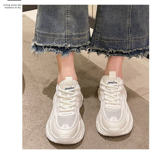 Damen Sportliche Sneakers mit rutschfester Sohle und atmungsaktivem Obermaterial R&B