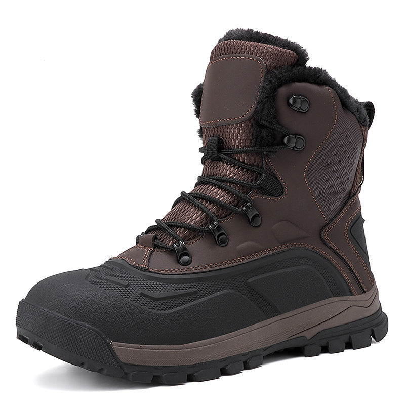 Damen Winter-Wanderschuhe mit isolierendem Fleece-Futter und rutschfester Sohle R&B