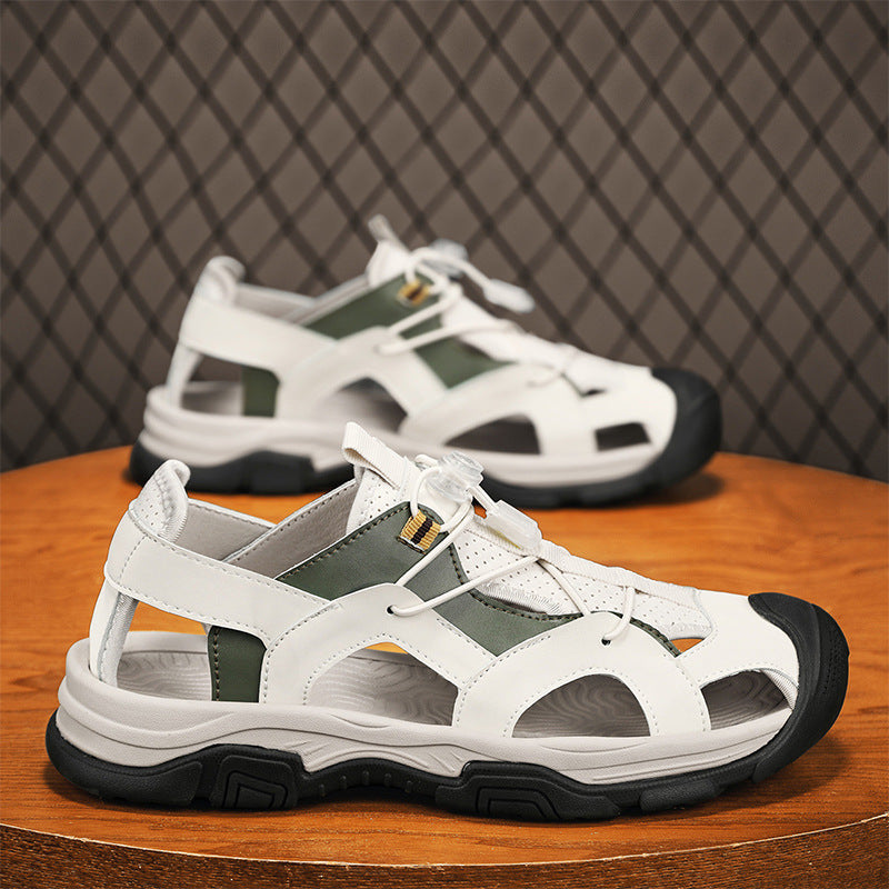 Damen Sportliche Freizeitsandalen mit atmungsaktiver Oberflächenstruktur und flexiblem Fußbett R&B
