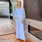 Damen Elegant geschnittenes Zweiteiliges Ensemble R&B