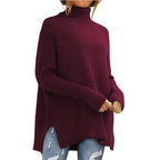 Damen Kuscheliger Rollkragenpullover R&B