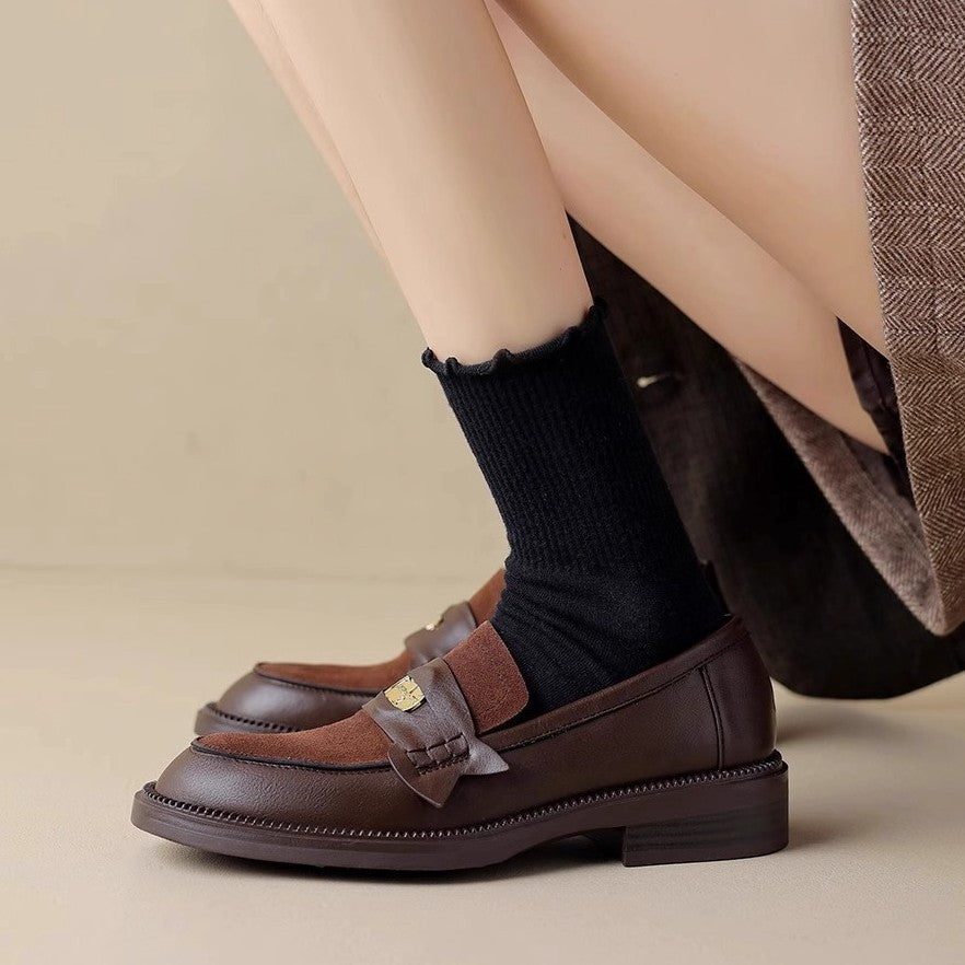 Damen Mokassins mit elegantem Schnallenakzent und hochwertigem Obermaterial R&B