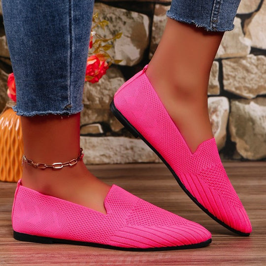 Damen Atmungsaktive Slip-On Ballerinas R&B