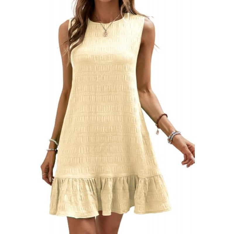 Damen Freizeitkleid mit ansprechendem Volantdesign R&B