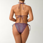 Damen Triangel-Bikini mit verspielten Rüschendetails R&B