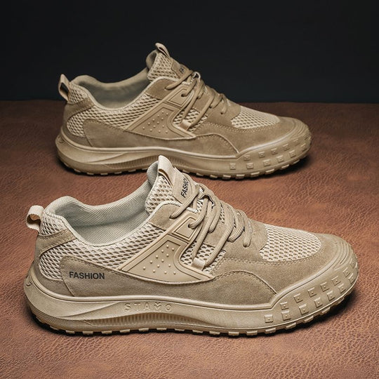Damen Sportliche Sneaker mit atmungsaktiver Mesh-Oberfläche R&B