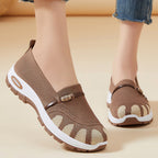 Damen Komfortable Slip-On Freizeitschuhe mit flexiblem Sohlendesign R&B