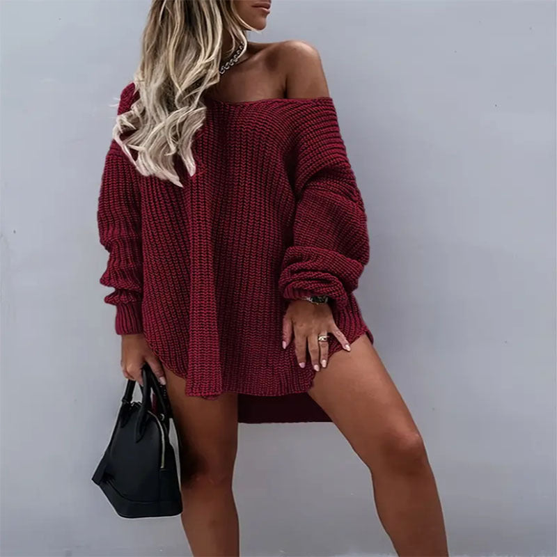 Damen Strickkleid R&B