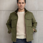 Herren Utility-Jacke mit praktischen Taschen und modernem Design R&B