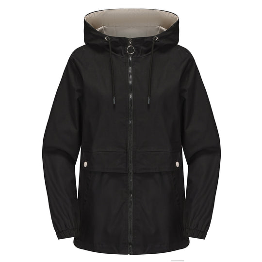 Damen modische Freizeitjacke mit verstellbarem Bund R&B