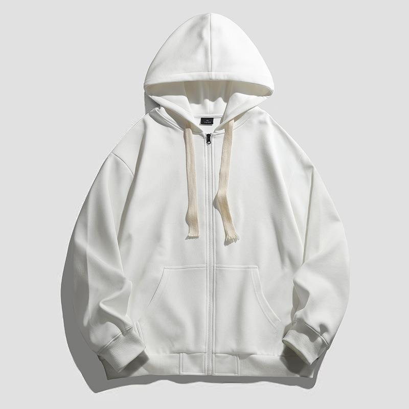 Damen warme Kapuzenjacke mit durchgehendem Reißverschluss und großzügigen Taschen R&B