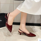 Damen Slingback-Pumps mit elegantem spitzem Design R&B