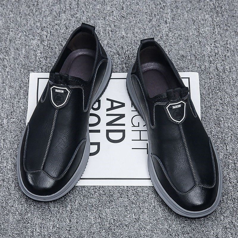 Herren Komfortable Slip-On Freizeitschuhe mit atmungsaktiver Mesh-Oberfläche