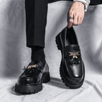 Damen Mokassins mit modischen Quasten und rutschfester Sohle R&B