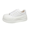 Damen modische Sneakers mit hoher Plateau-Sohle und atmungsaktiver Oberfläche R&B