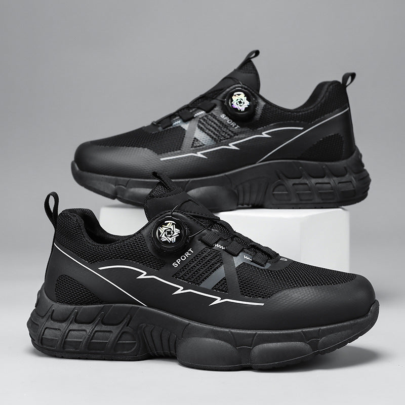 Herren Sportliche Laufschuhe mit innovativem Schnellschnürsystem und stoßdämpfender Sohle R&B