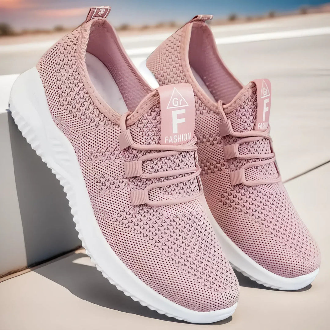 Damen atmungsaktive Sneaker in modischem Design R&B
