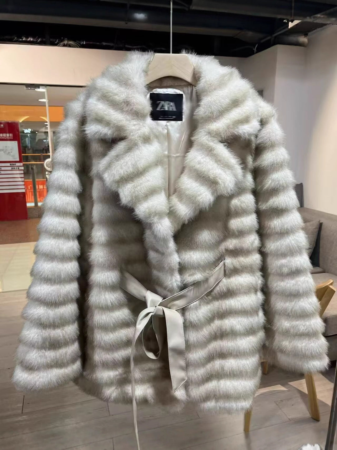 Damen kuschelige Oberbekleidung R&B