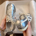 Damen modische Sneakers mit atmungsaktivem Obermaterial und sportlichem Design R&B