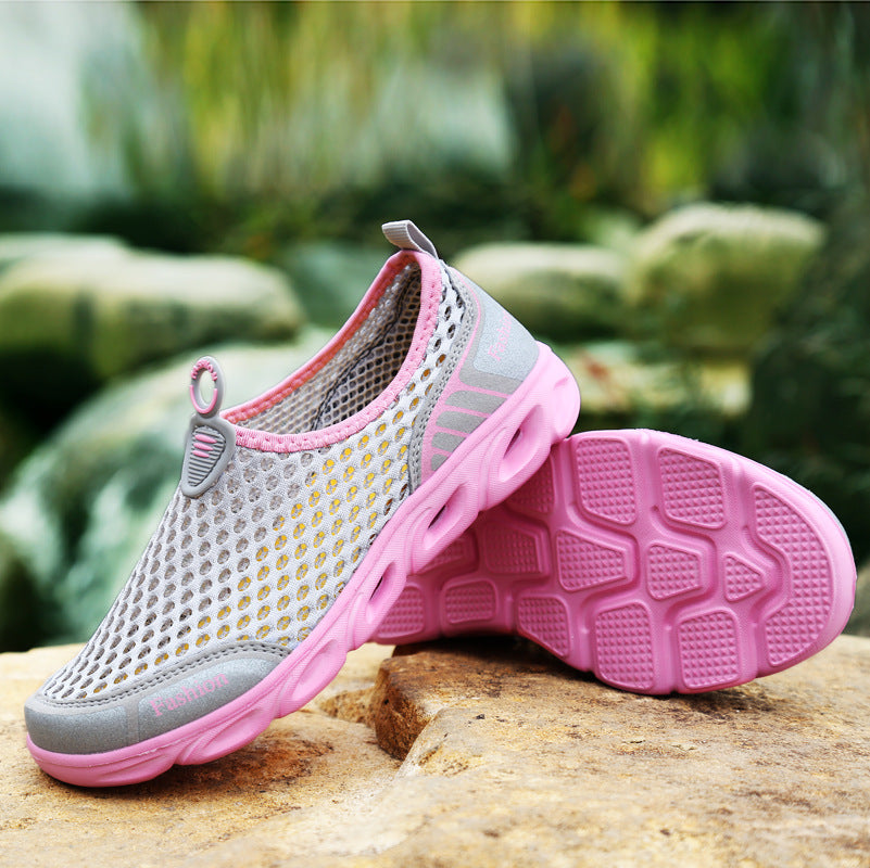 Damen Atmungsaktive Freizeitschuhe mit flexiblem Mesh-Obermaterial R&B