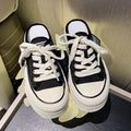Damen Lässige Canvas-Sneaker mit strapazierfähigem Obermaterial und unverwechselbarem Design