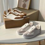 Damen Sportliche Sneakers aus hochwertigem Wildleder und atmungsaktivem Mesh