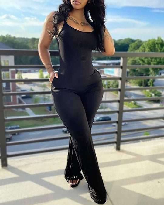 Damen Jumpsuit im modernen Streifenlook R&B