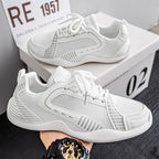 Damen Sportliche Sneaker mit atmungsaktiven Mesh-Elementen und rutschfester Sohle R&B
