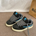 Damen Sneakers mit sportlichem Design und atmungsaktiver Obermaterialkombination