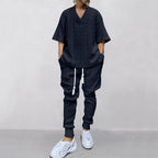 Herren lässiges Freizeit-Set mit oversized Pullover und bequemen Jogginghosen R&B