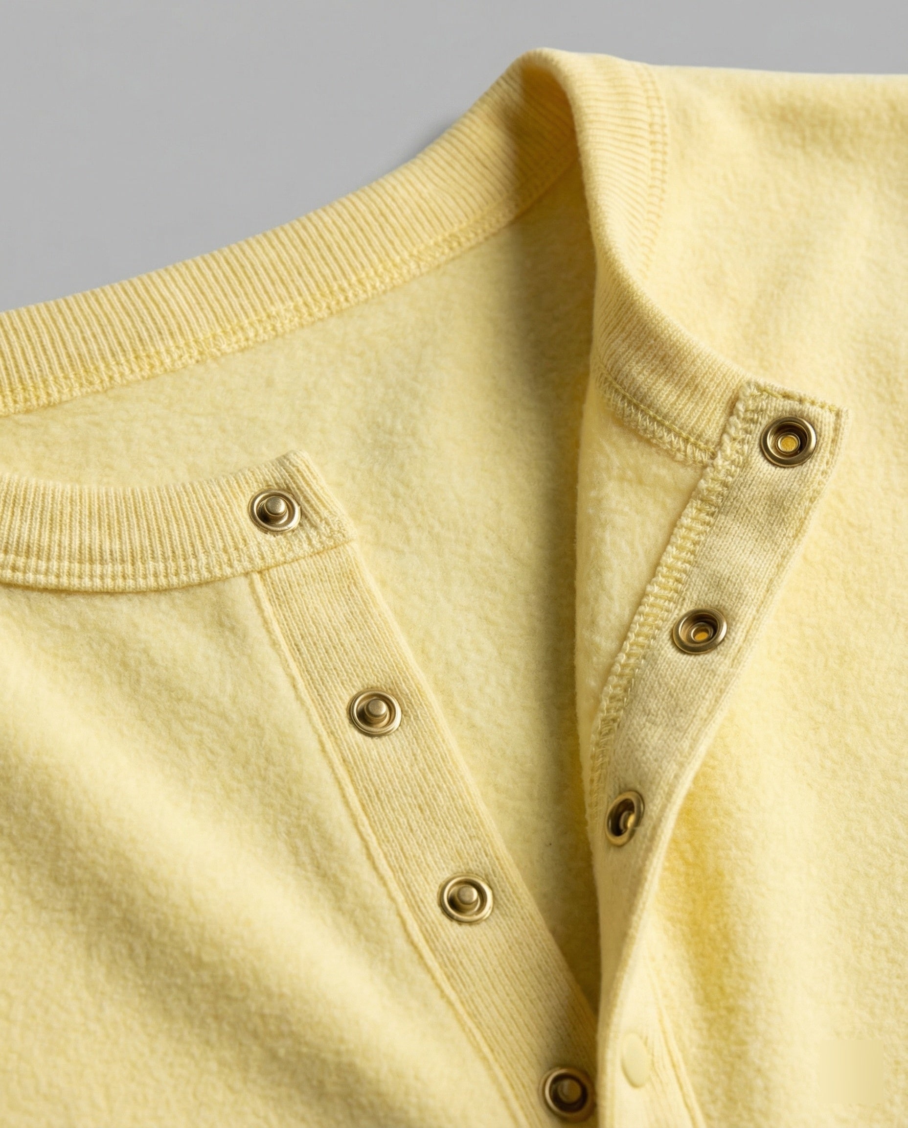 Damen Langarmshirt mit Druckknöpfen