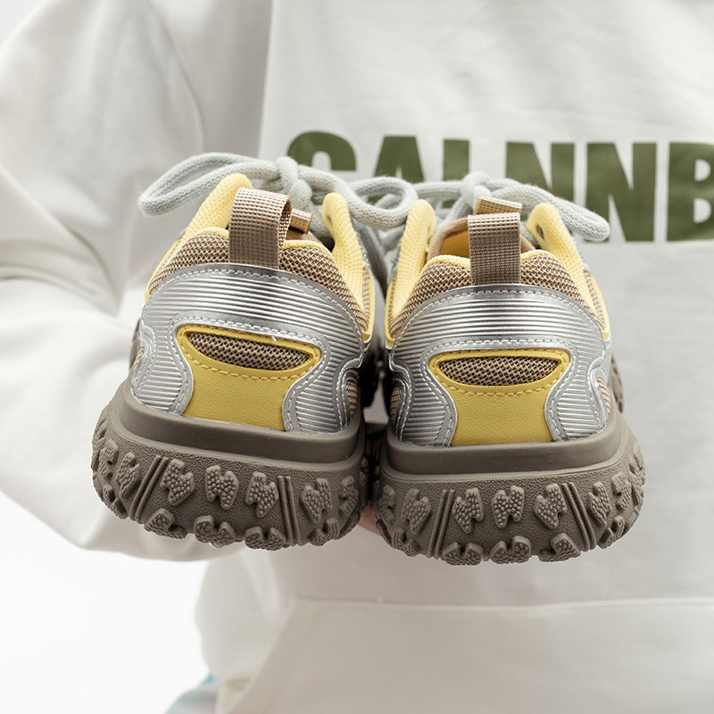 Damen Sportliche Sneakers mit rutschfester Sohle und atmungsaktivem Obermaterial