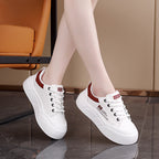 Damen modische Sneakers mit komfortablem Plateau und atmungsaktiver Sohle R&B