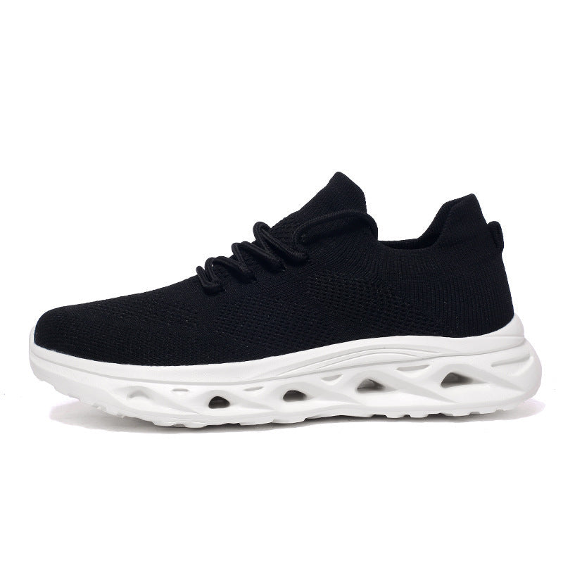 Damen Sportliche und atmungsaktive Lauf-Sneaker mit flexiblem Sohlenprofil R&B