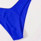 Damen Hochgeschnittene Bikinihose mit hohem Beinausschnitt und komfortablem Schnitt R&B
