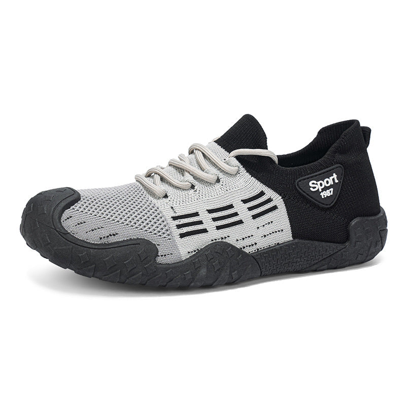 Damen Sportliche Sneakers mit atmungsaktivem Obermaterial und rutschfester Sohle R&B