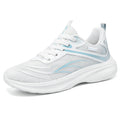 Damen nan atmungsaktiver Lightweight-Laufschuh mit dämpfender Wellen-EVA-Sohle und nahtlosem Mesh-Obermaterial R&B