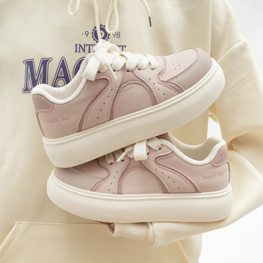 Damen Modische Sneakers mit lässigem Design und atmungsaktiver Oberflächentechnologie R&B