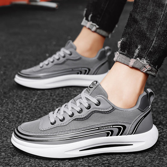 Damen Sportliche Sneakers mit atmungsaktiver Mesh-Oberfläche und stabiler Laufsohle R&B
