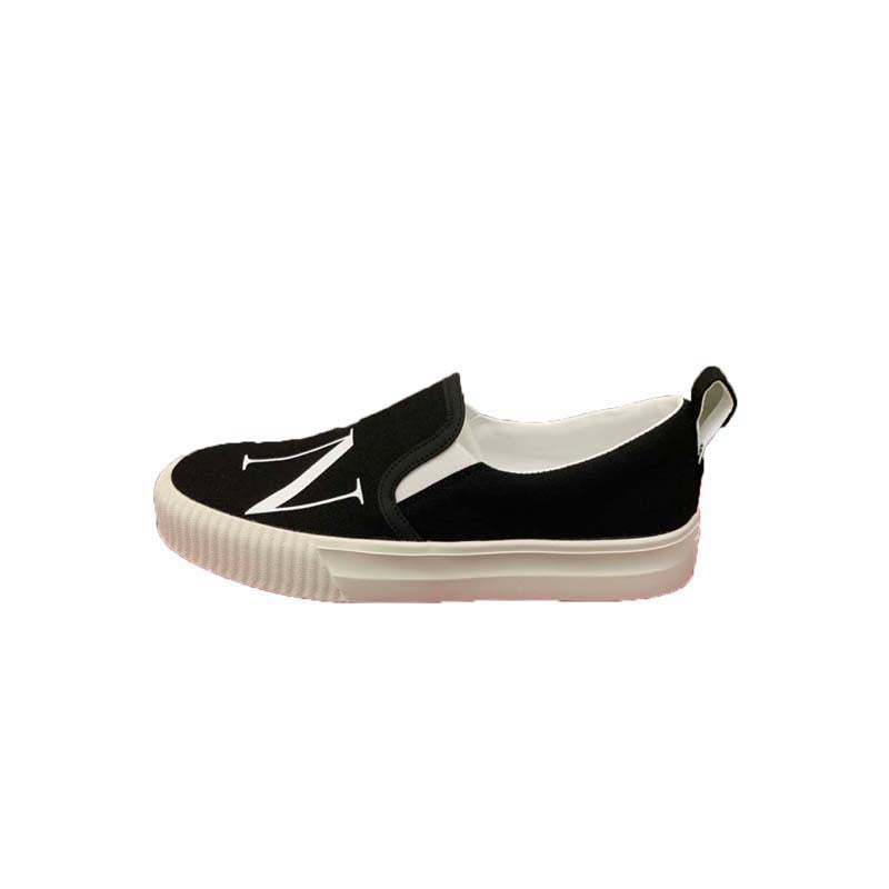 Damen Slip-On Sneakers mit modischem Logo-Design R&B