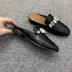 Damen Elegante Mokassins mit funkelnden Dekorelementen R&B