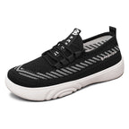 Damen Flexibilitäts Sneakers mit atmungsaktivem Obermaterial und elastischem Verschlusssystem