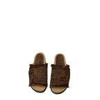 Damen Bequeme Slipper mit fransigem Design und weichem Fußbett R&B